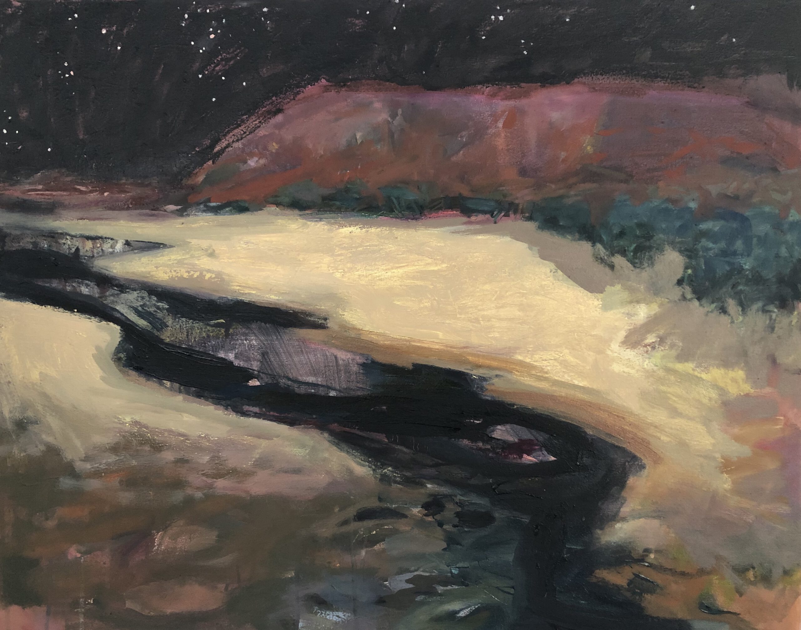 McInnis_Night River_Oil on Canvas_60x75cm_master