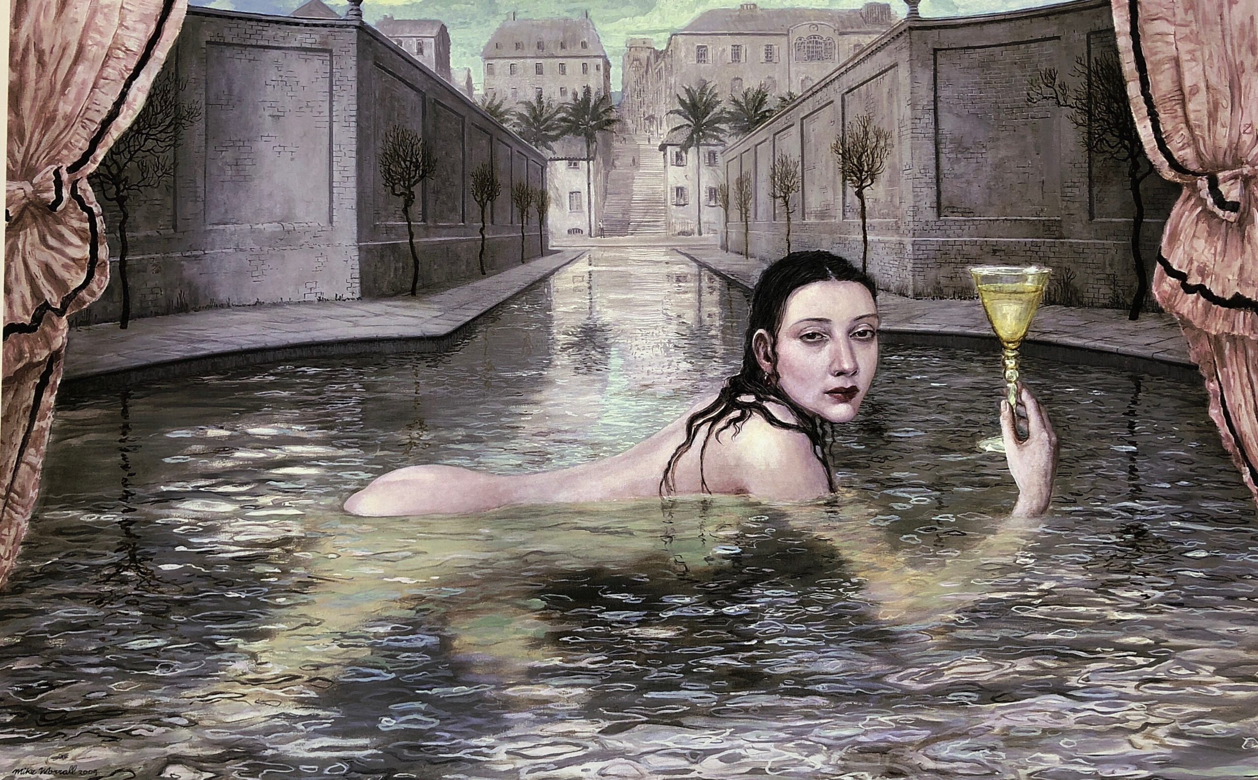 Mike Worrall_The Bather_oil on canvas (3)