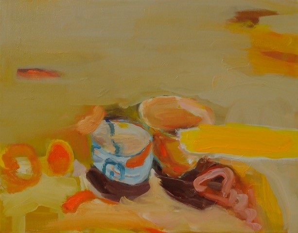 Carroll_Good Morning- oil on canvas-37.5 x 48cm