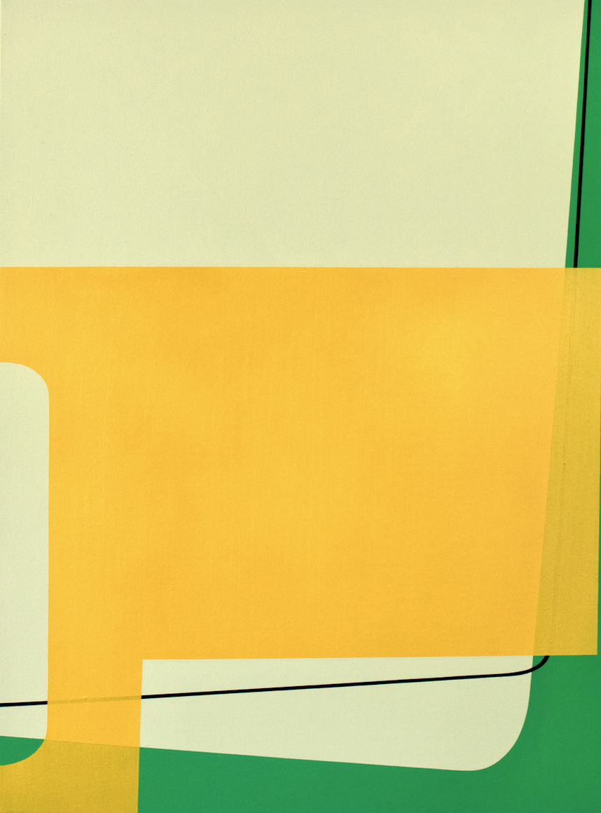 Matthew Browne 'Midsummer' vinyl tempera & oil on linen 75 x 55cm $6,900