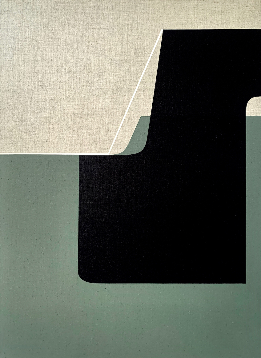 Matthew Browne 'Mal de Coucou' vinyl tempera & oil on linen 76 x 55cm $7,000