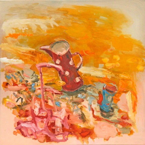 Genevieve Carroll 'The Belly of The Dust' oil on canvas 101 x 91cm $4,500