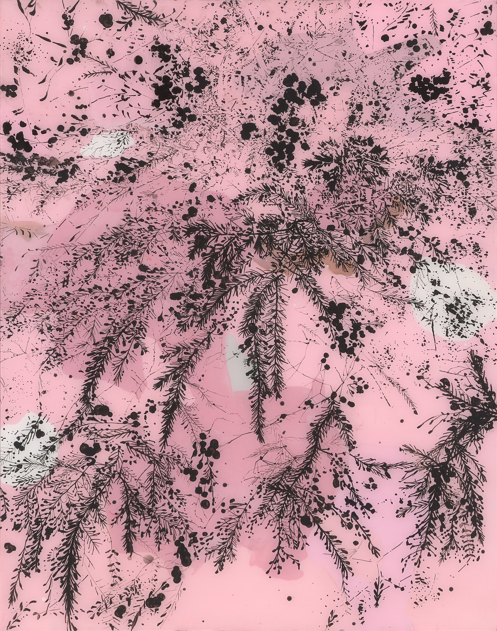 Mark Hislop 'Fern Tree Gully 1' Acrylic on acrylic sheet 165 x 122cm $9,000