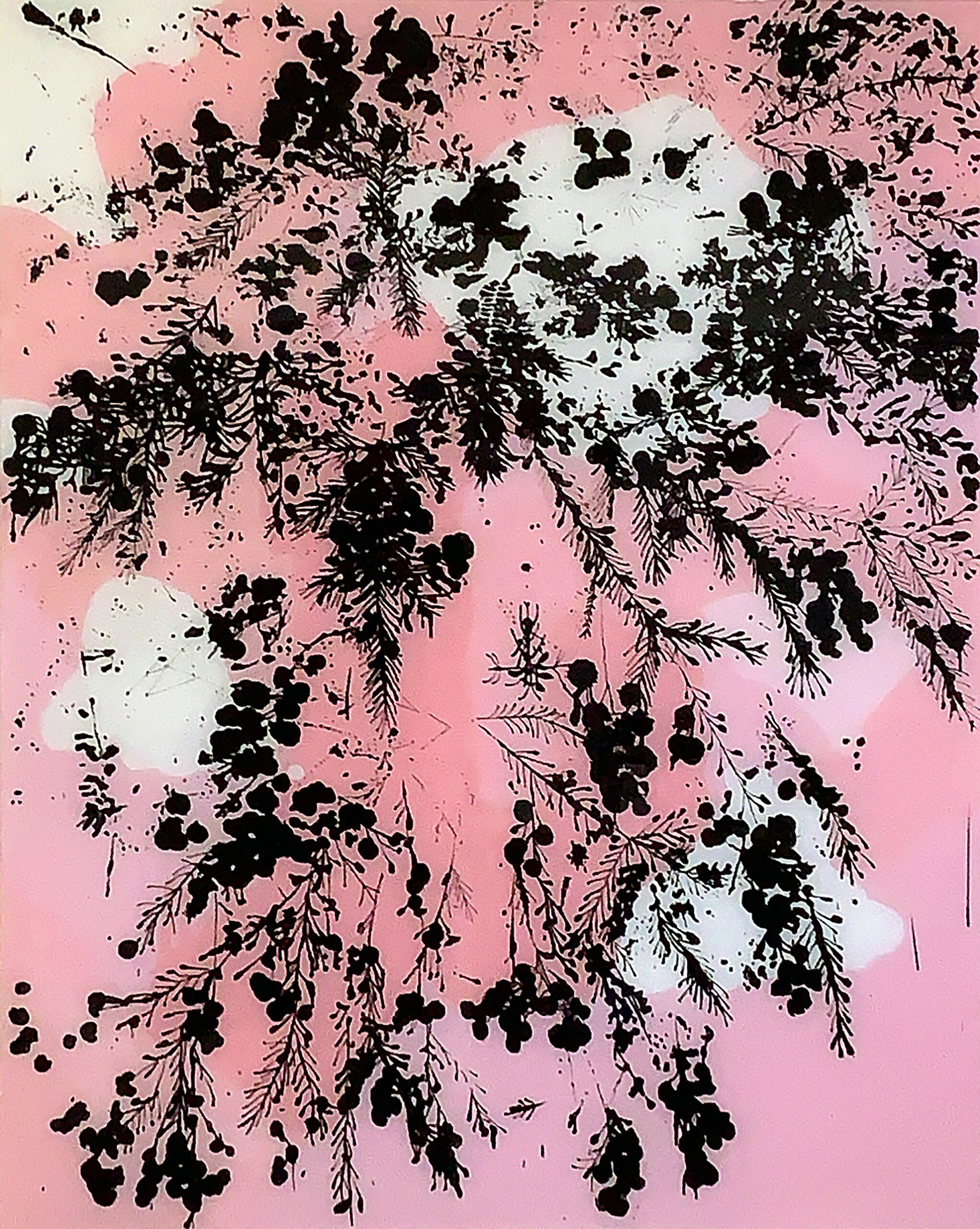 Mark Hislop 'Fern Tree Gully 3' acrylic on acrylic sheet 165 x 122cm $9,000