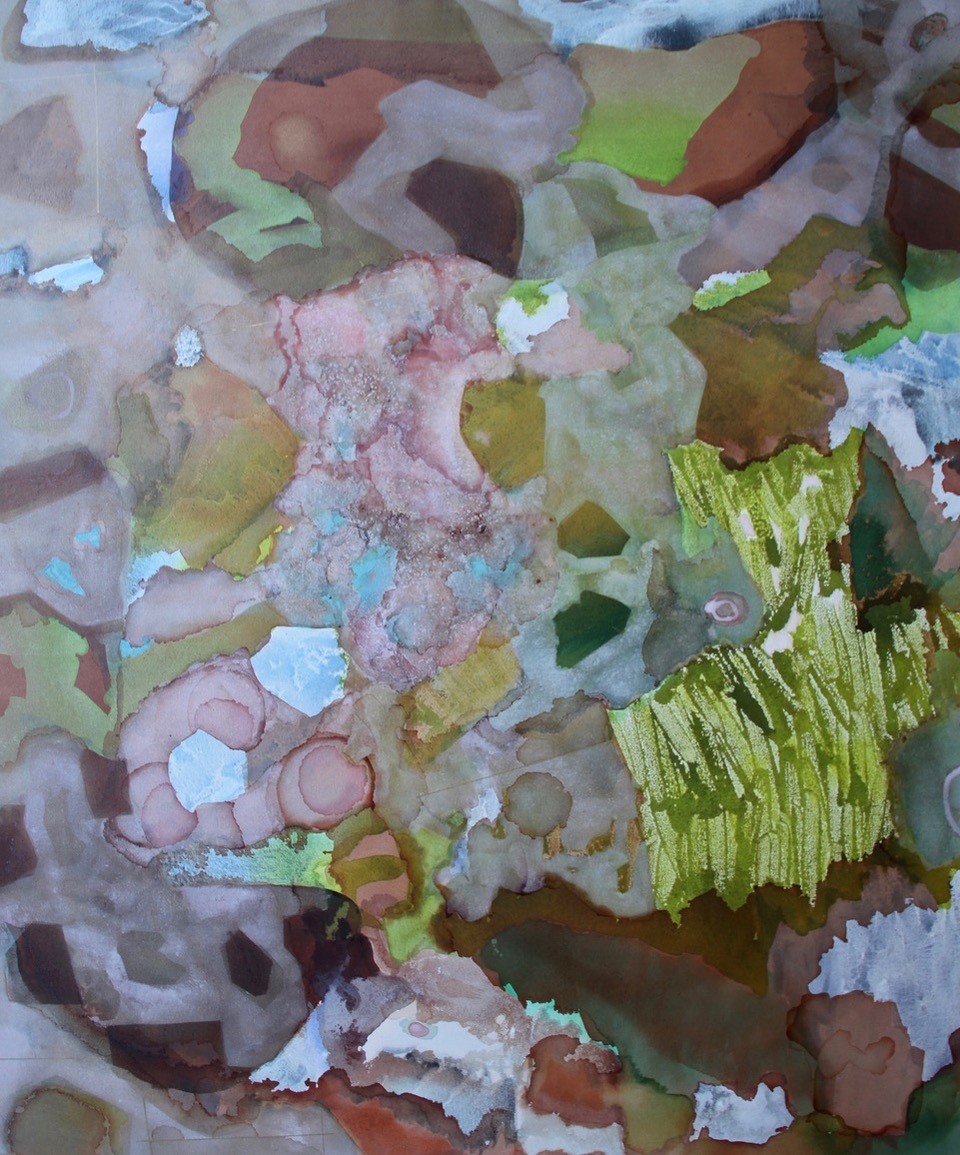 Juniper Untitled mixed media on canvas 180 x 150cm $16,000