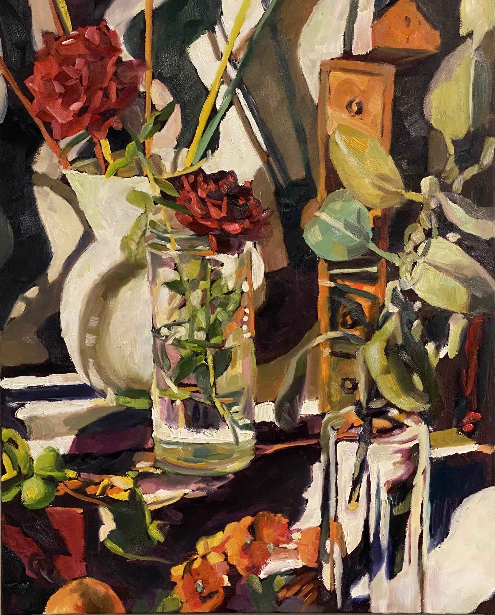 Rosemary Valadon 'Arrows Roses' oil on canvas 76 x 61cm $9,600 SOLD