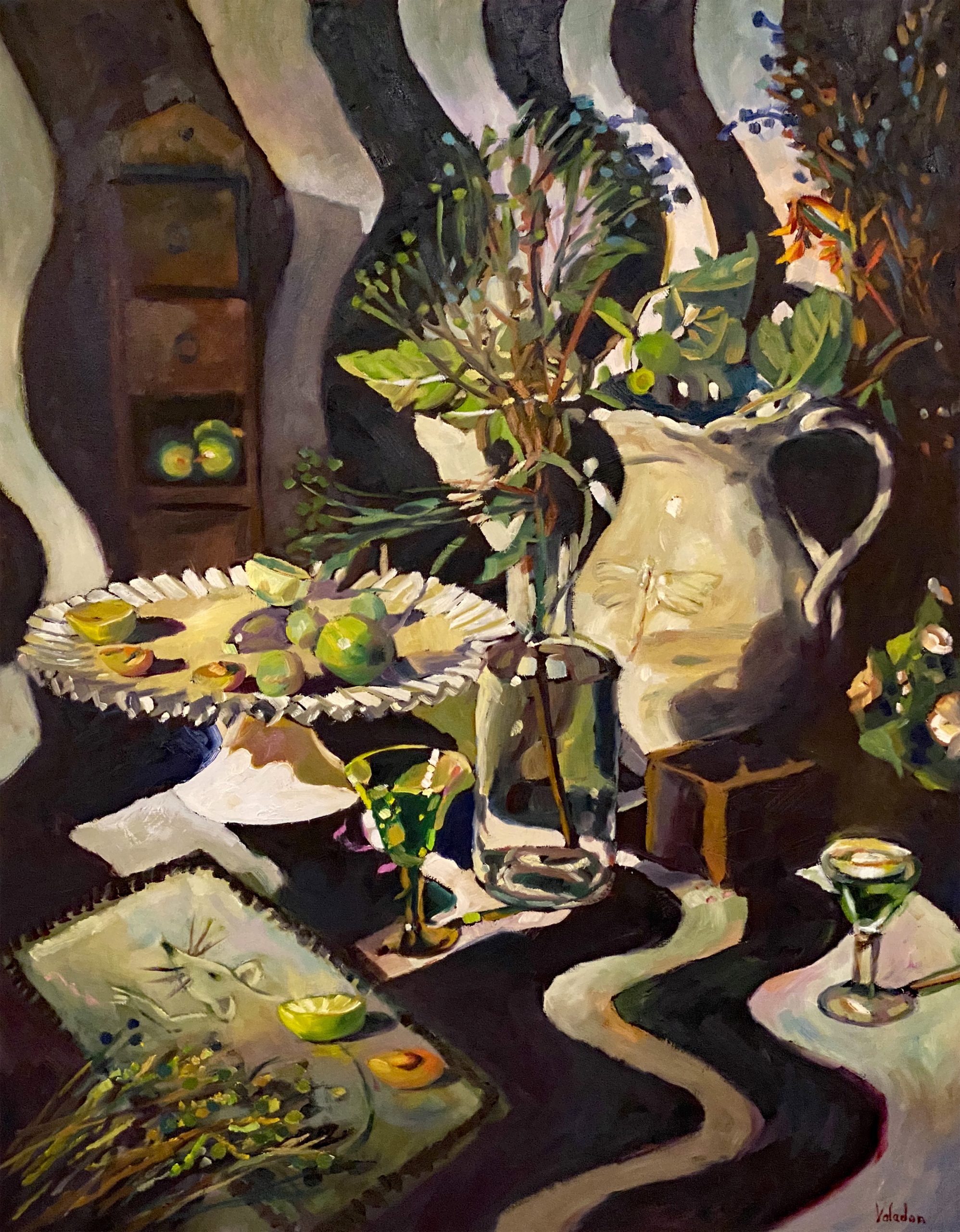 Rosemary Valadon 'The Mouse and the Dragonfly' oil on linen 122 x 91cm $22,000 SOLD