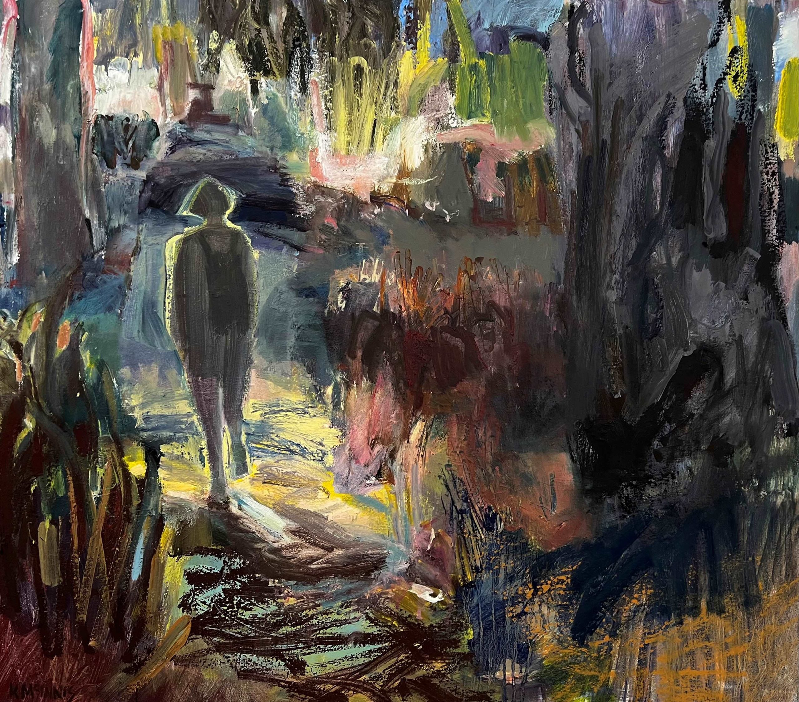 Kerry McInnis 'Dawn Walker' oil on canvas 92 x 102 $9,000