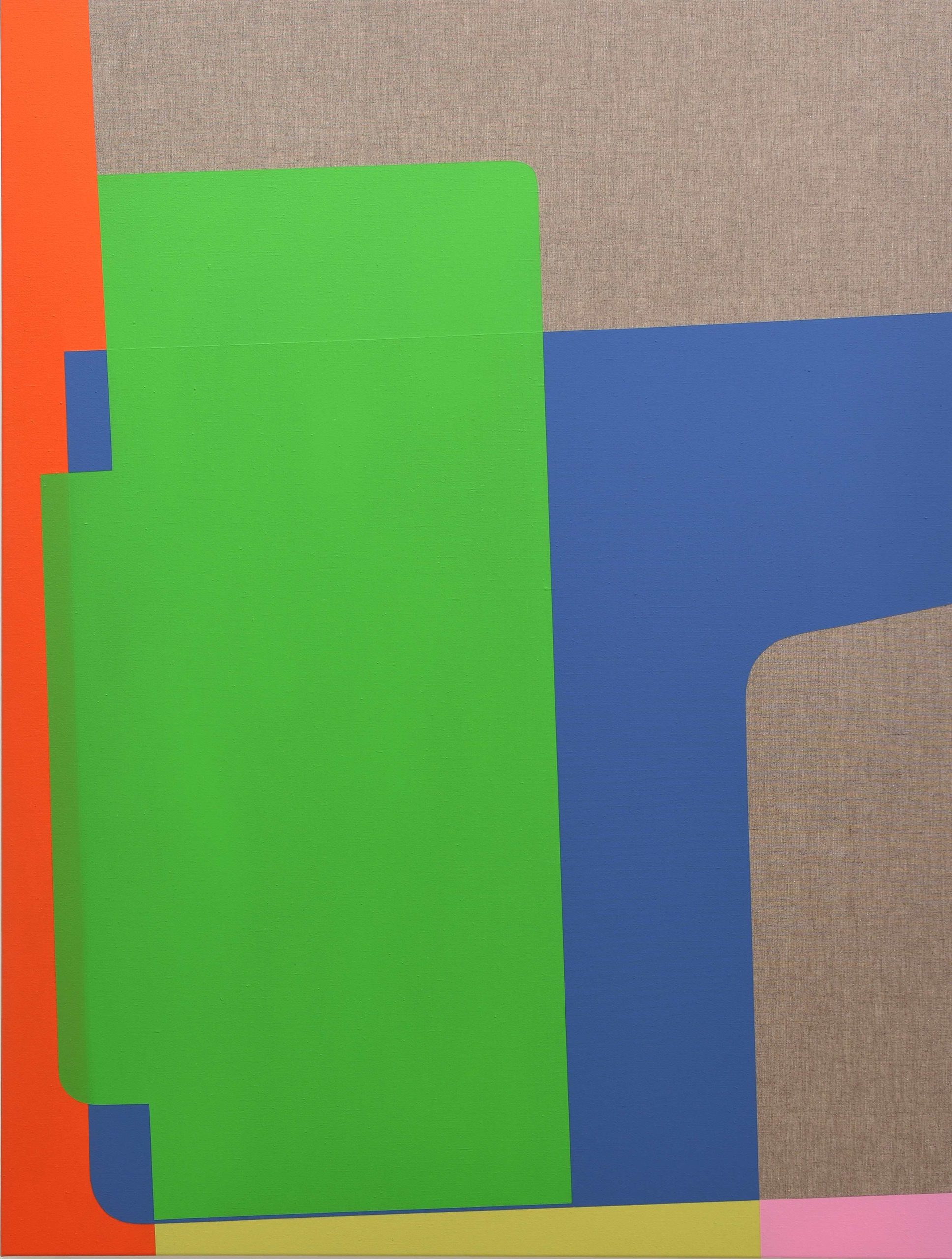 Matthew Browne 'Athru' vinyl tempera and oil on linen 107 x 81cm $10,500