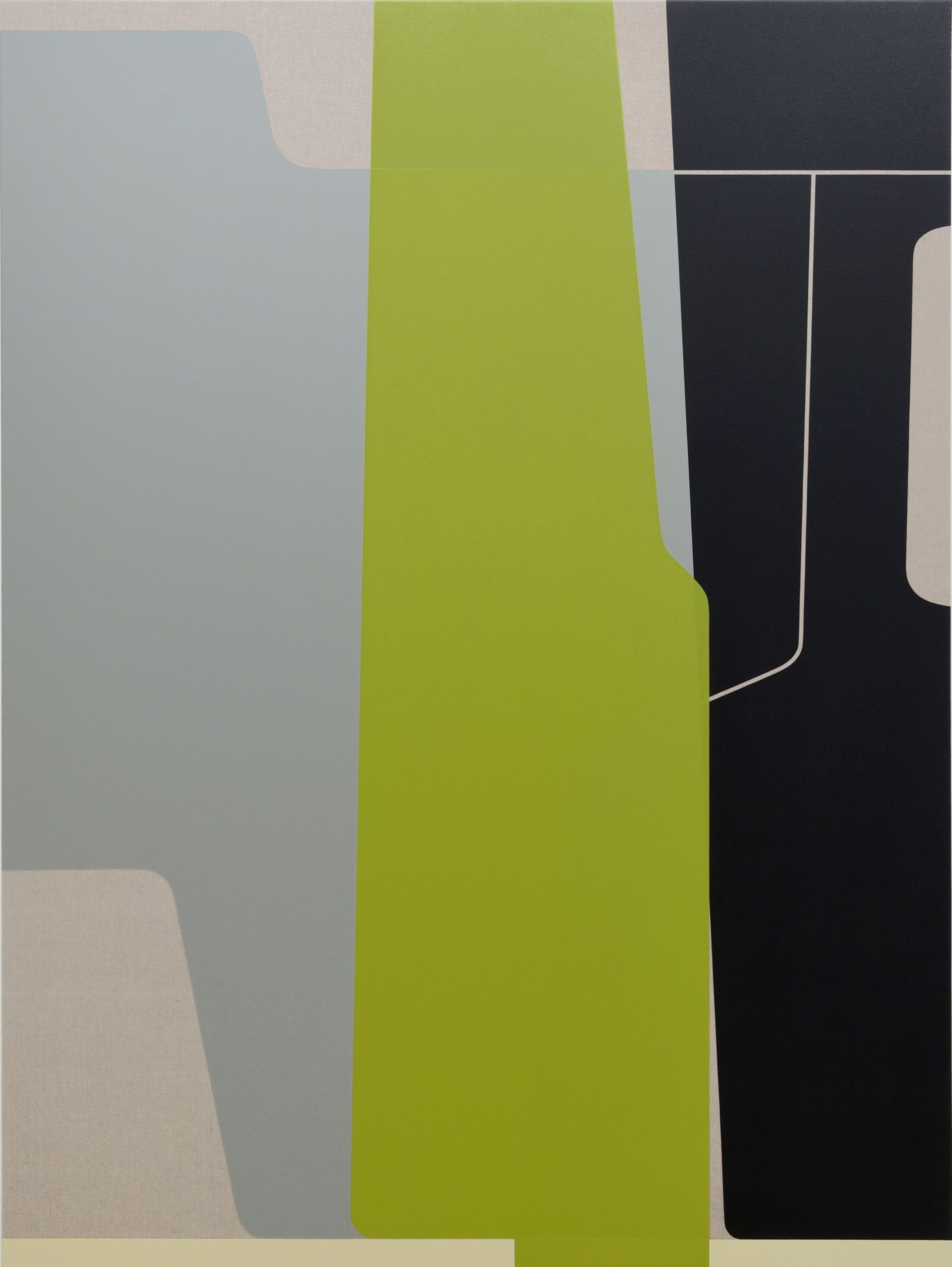 Matthew Browne 'Austice' vinyl tempera and oil on linen 190 x 140cm $19,000