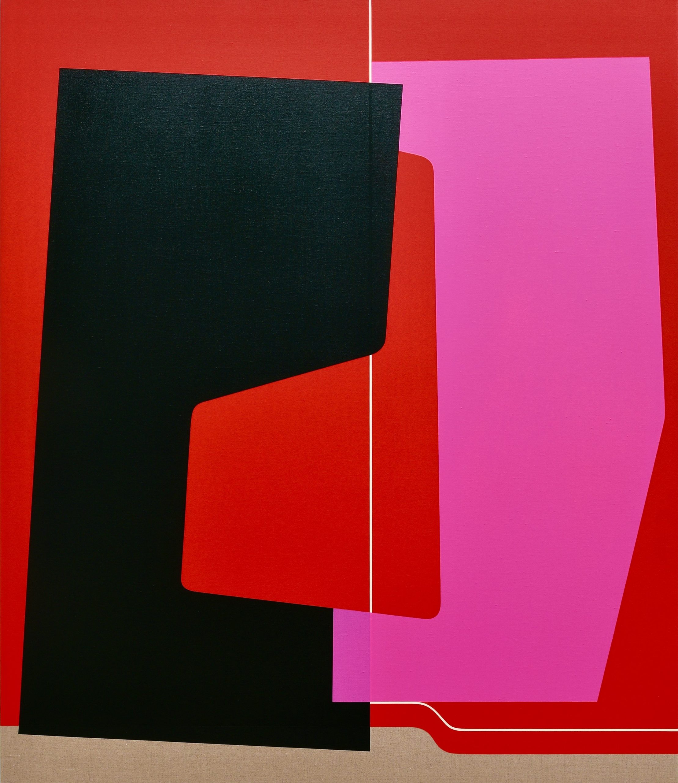 Matthew Browne 'Ceannas' vinyl tempera and oil on linen 140 x 120cm $14,500