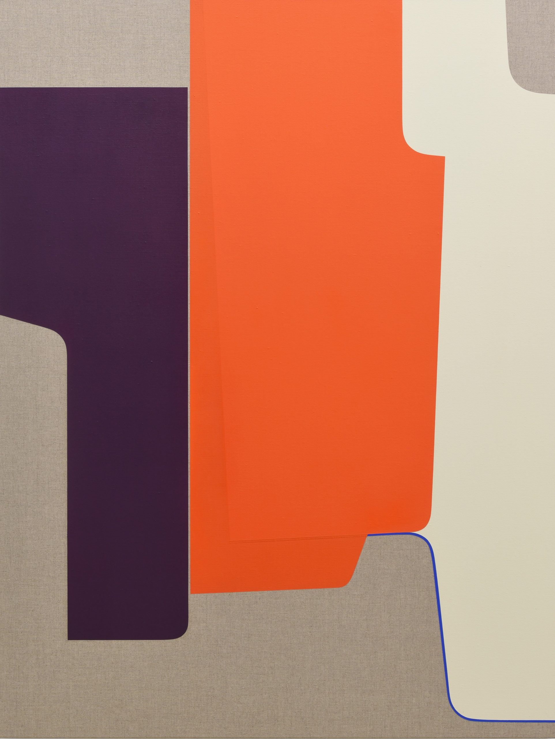 Matthew Browne 'Filosieth' vinyl tempera and oil on linen 107 x 81cm $10,500