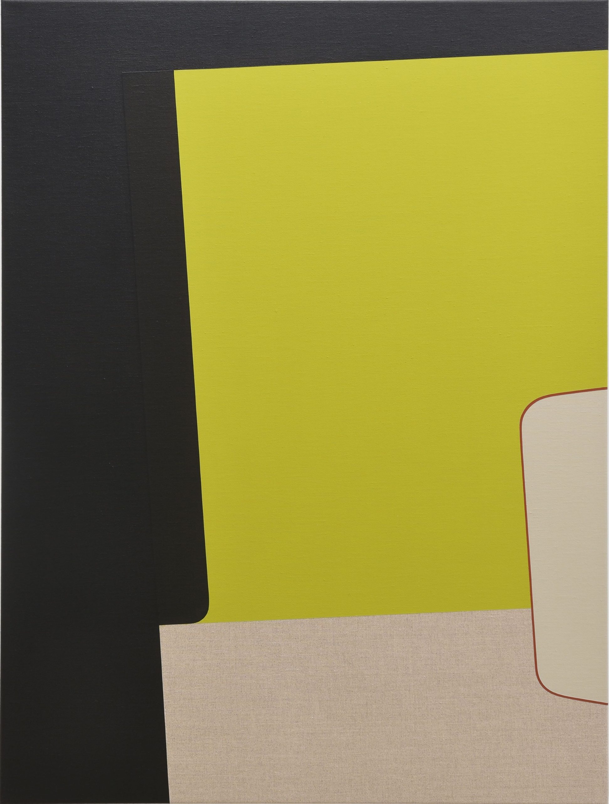 Matthew Browne 'Fo-Fhas' vinyl tempera and oil on linen 107 x 81cm $10,500
