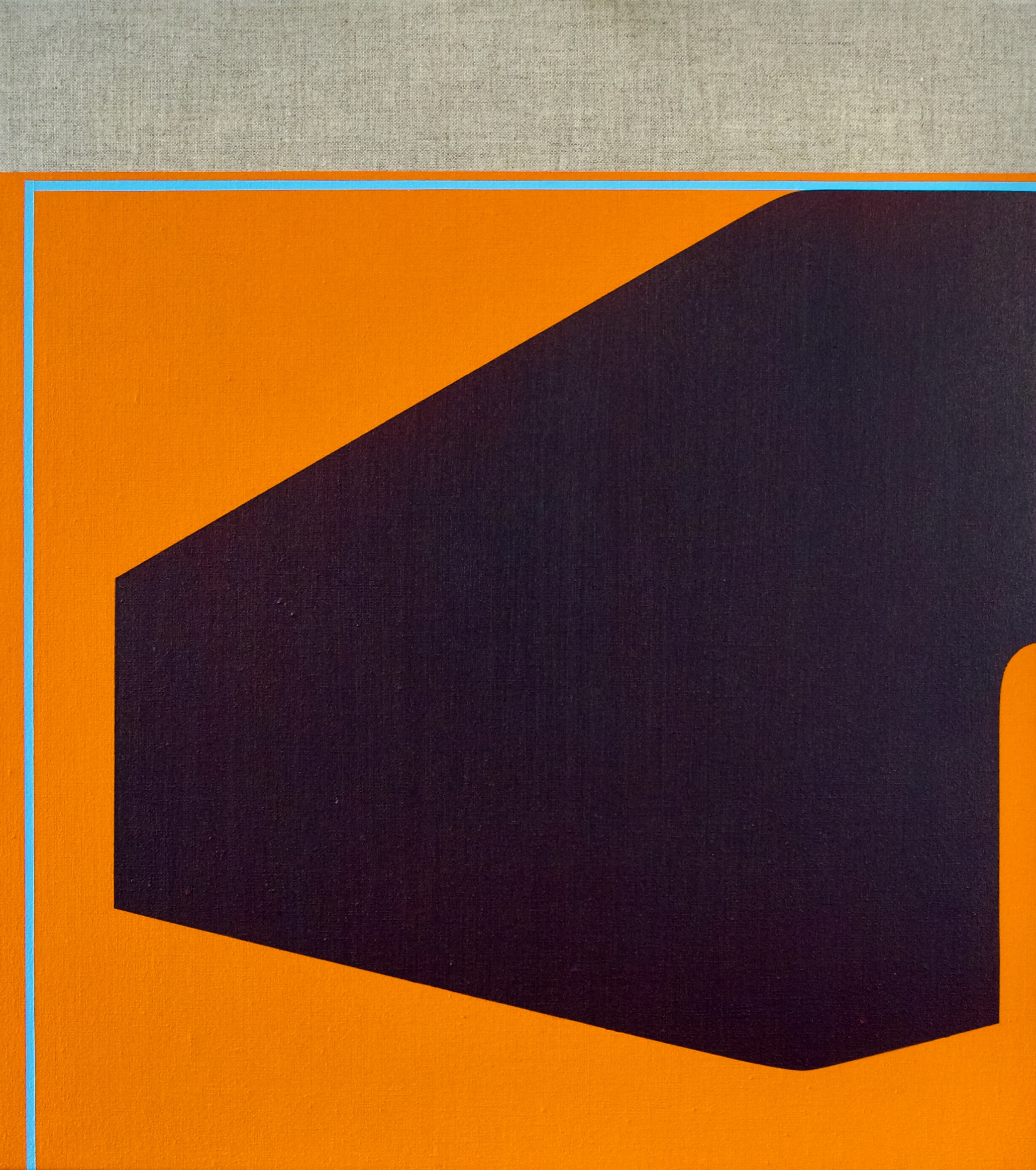 Matthew Browne 'Morii 16' vinyl tempera and oil on linen 45.5 x 40.5cm $4,600