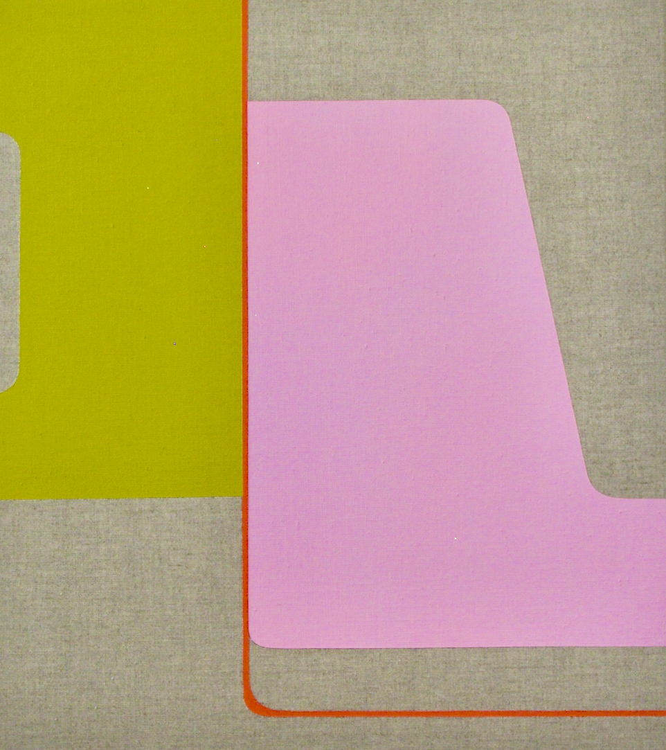 Matthew Browne 'Morii 26' vinyl tempera and oil on linen 45.5 x 40.5cm $4,600