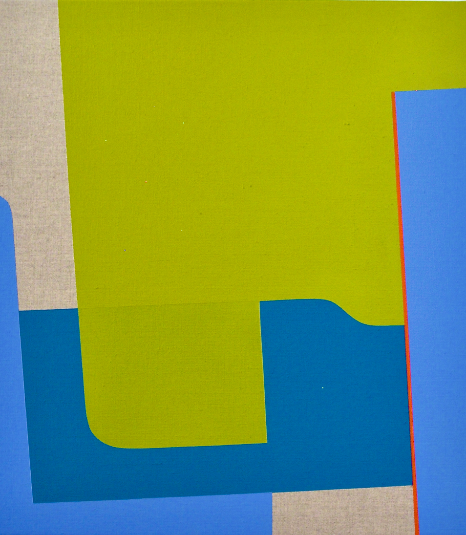 Matthew Browne 'Morii 27' vinyl tempera and oil on linen 45.5 x 40.5cm $4,600