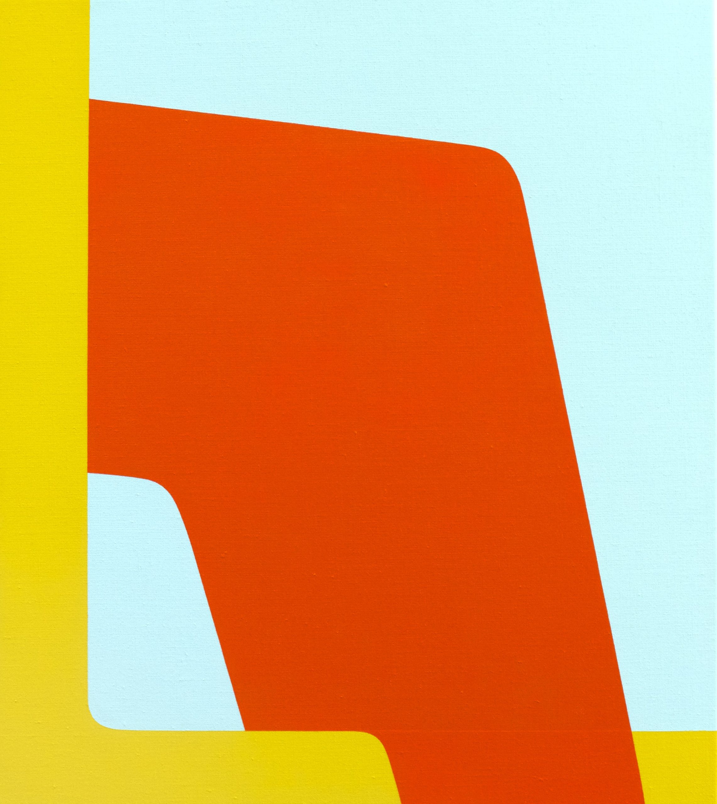 Matthew Browne 'Morii 9' vinyl tempera and oil on linen 45.5 x 40.5cm $4,600