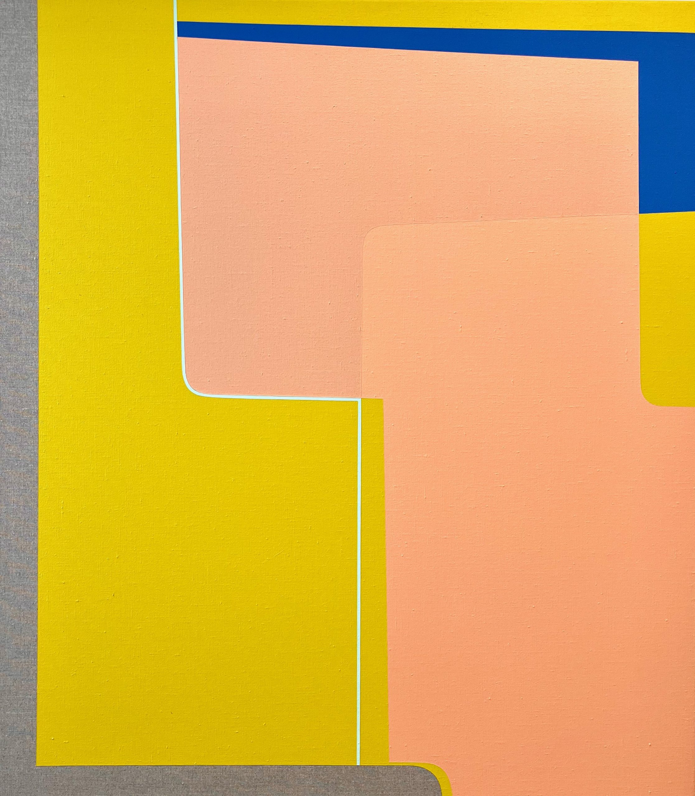 Matthew Browne 'Taise' vinyl tempera and oil on linen 86 x 76cm $9,000