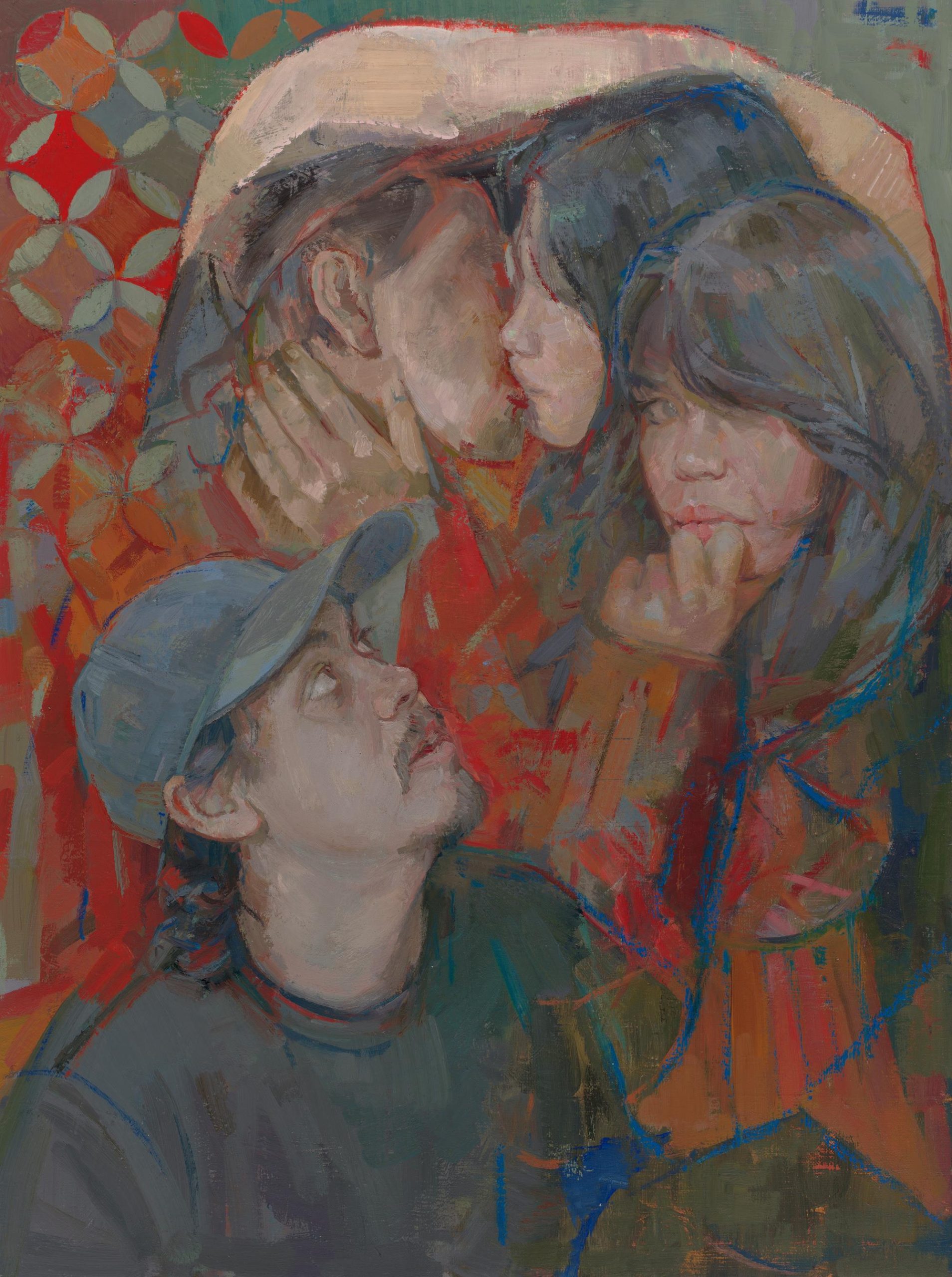 Dagmar Cyrulla 'Le Mariage' oil on linen 82 x 61cm $8000