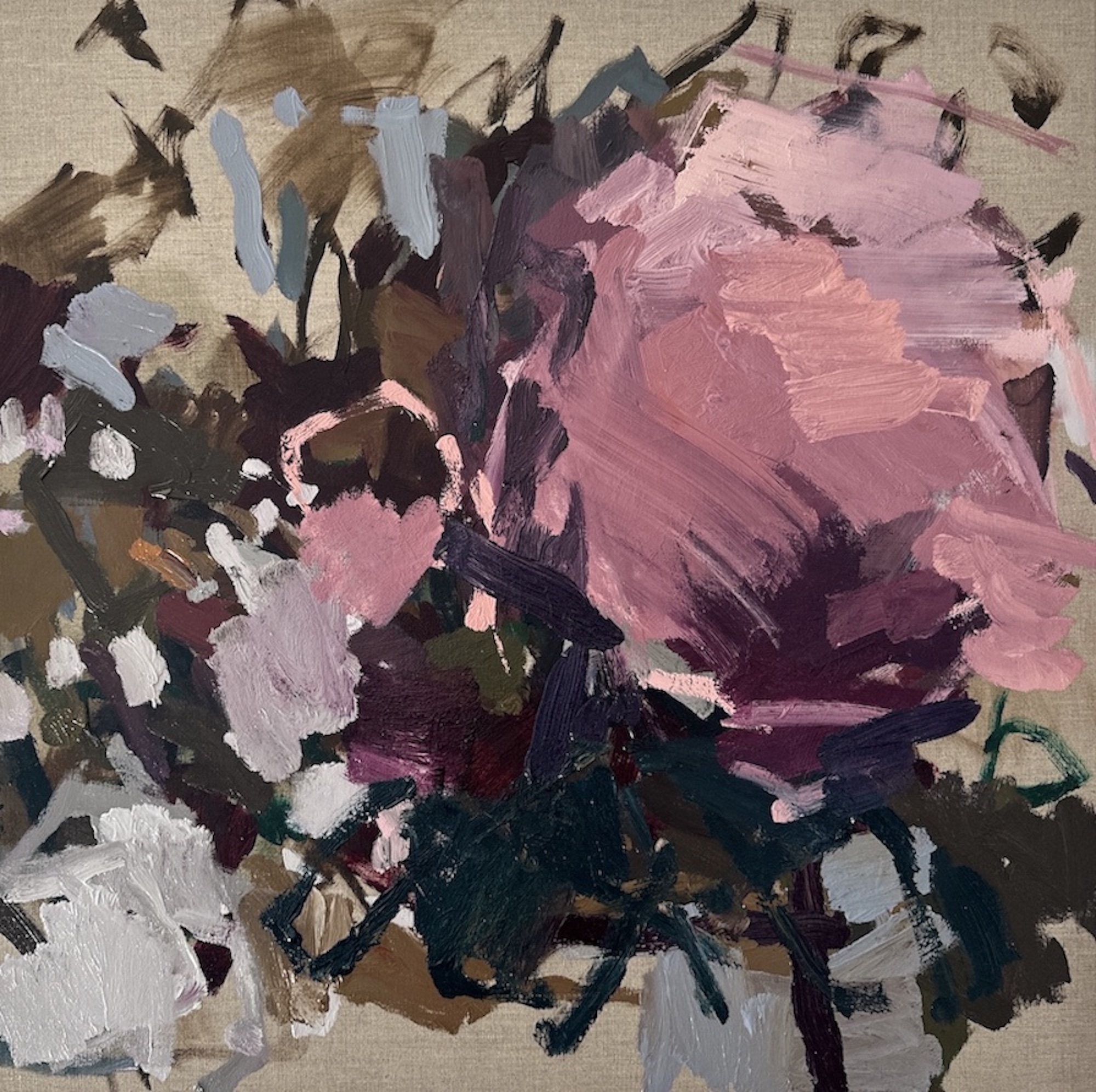 Llewellyn Skye 'In Full Bloom' 76 x 46cm oil on linen $4,000