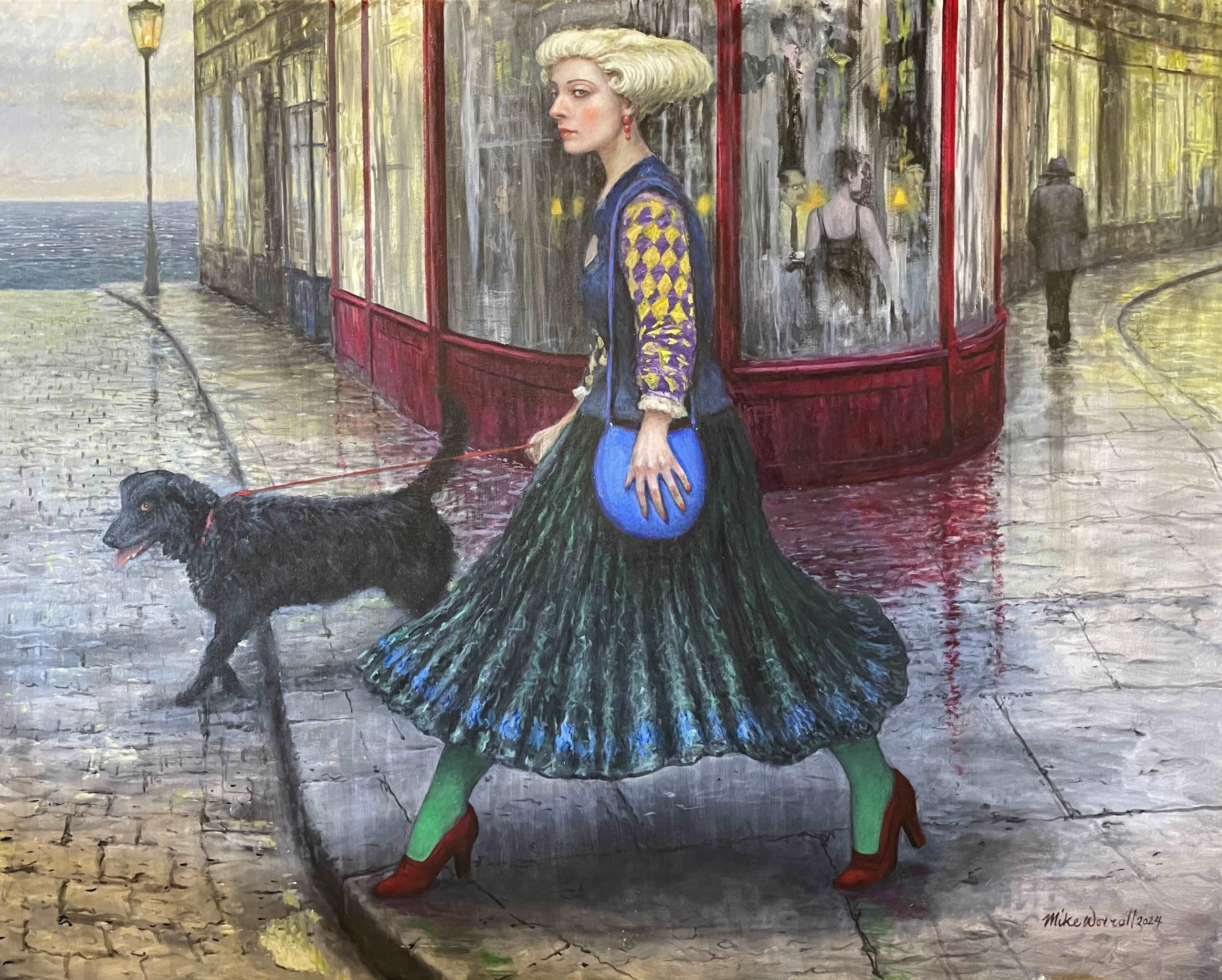 Mike Worrall 'Stepping Out' oil on linen 122 x 152cm $25,000