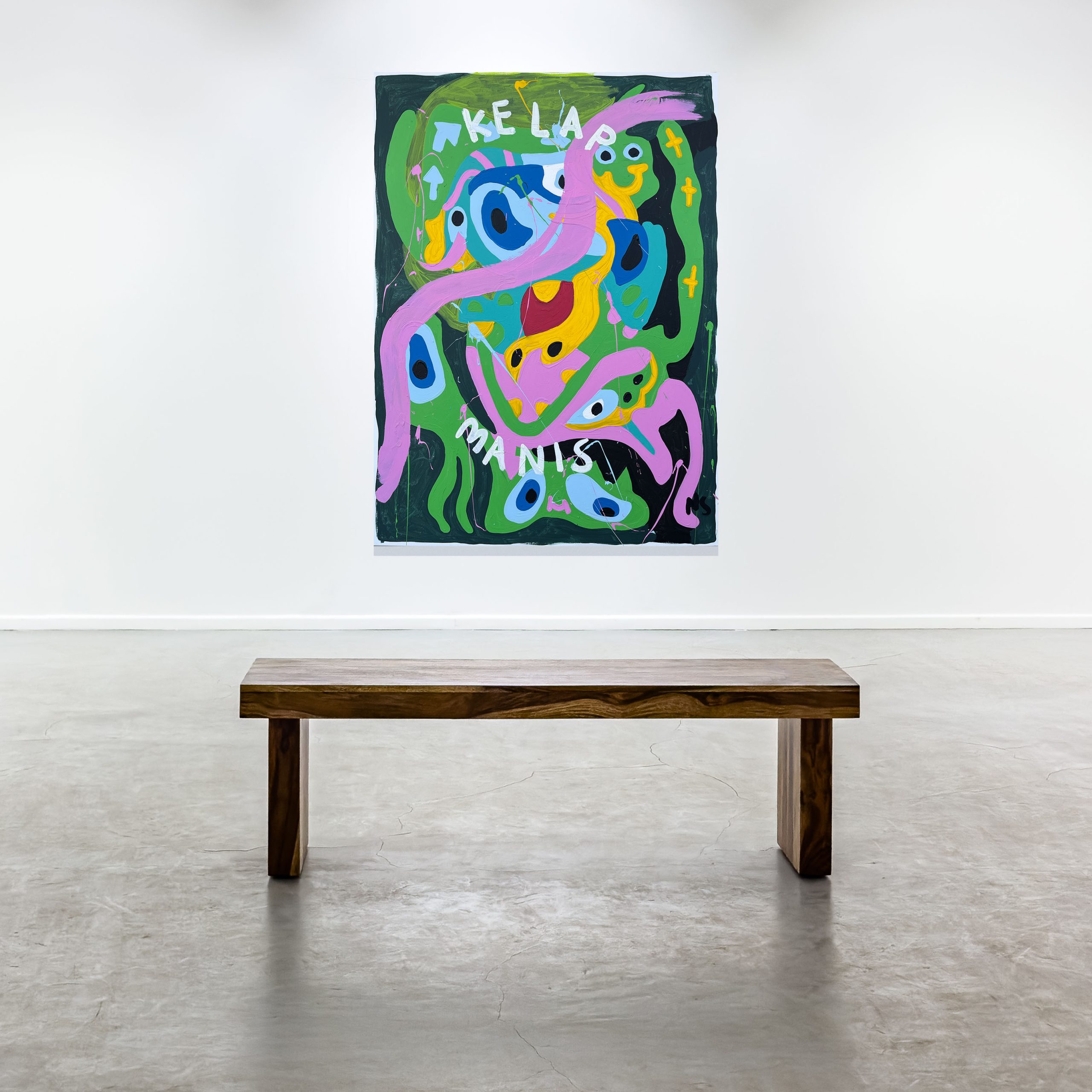 Nigel Sense 'Sauce Man' acrylic on canvas 110 x 80cm $4,400 Nigel Sense 'Sauce Man' acrylic on canvas 110 x 80cm $4,400
