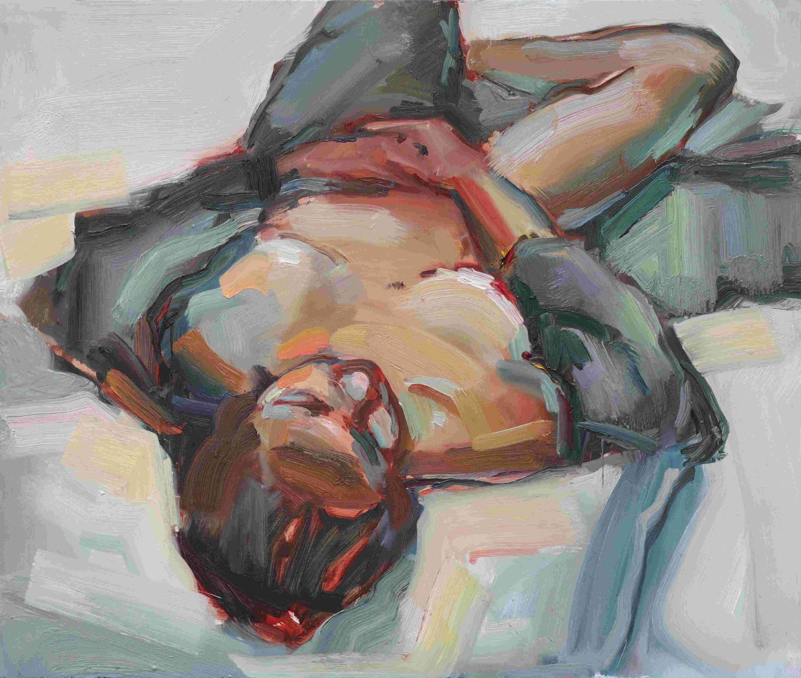 Dylan Jones 'The bed in which you made' oil on aluminium 60 x 72cm $4,000 Dylan Jones 'The bed in which you made' oil on aluminium 60 x 72cm $4,000