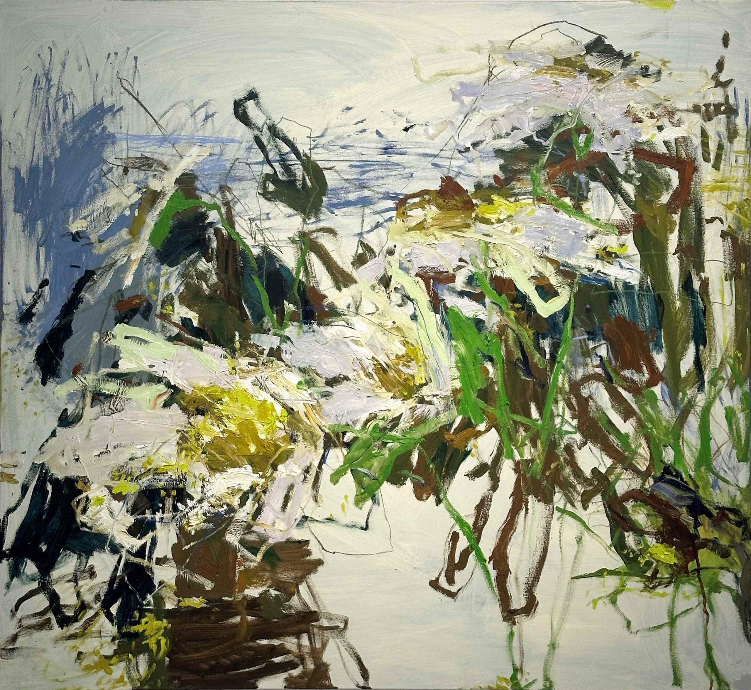 Llewellyn Skye 'Everything Leads Me Here' oil on canvas 185 x 200cm $18,500