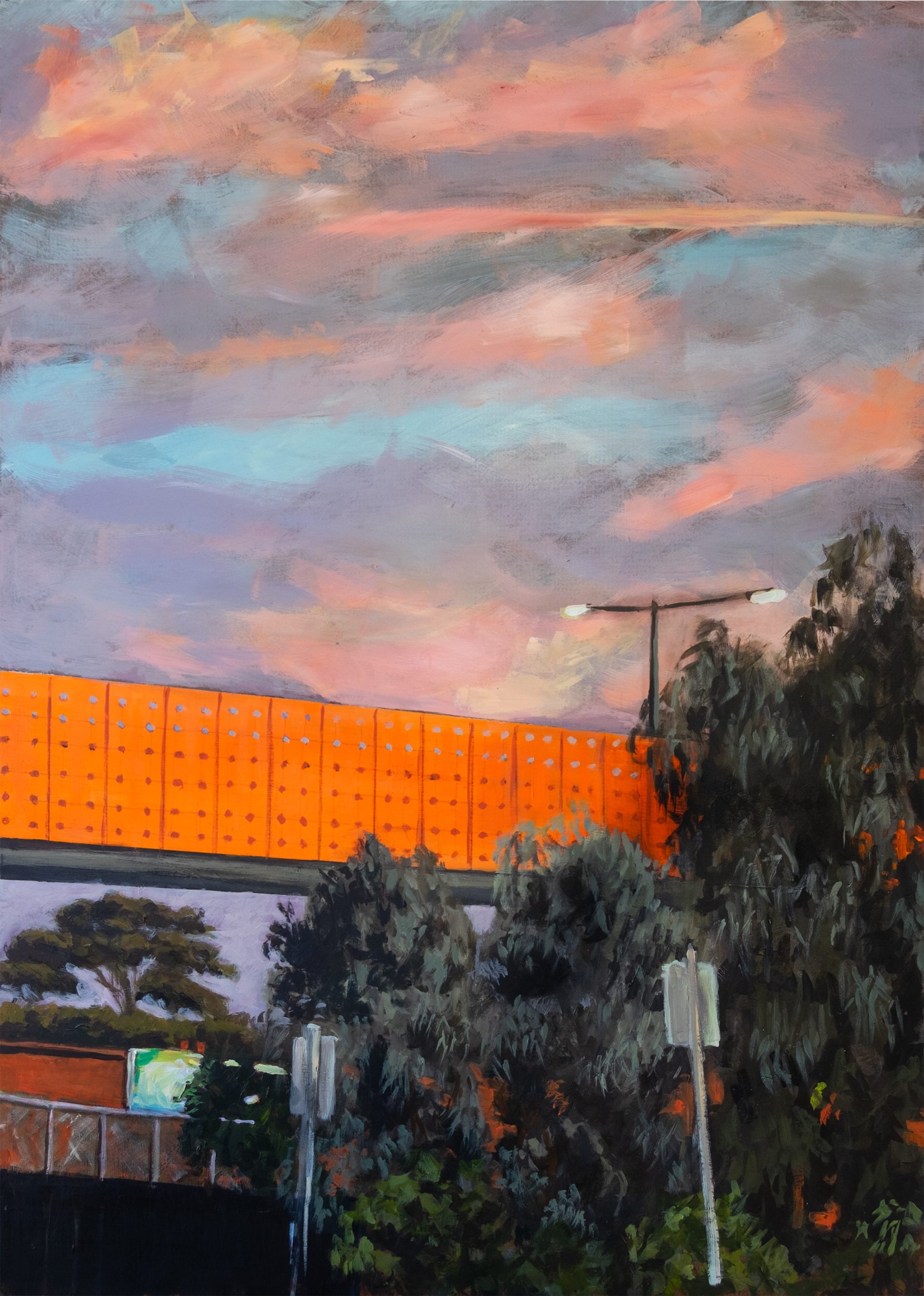 Nic Aplin 'Noisy.Civic.Casual' acrylic on board 70 x 50cm $2200 Nic Aplin 'Noisy.Civic.Casual' acrylic on board 70 x 50cm $2200