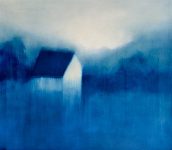 Eleanor Millard 'Reflection' acrylic on Arches aquarelle paper 102 x 114cm (framed size: 110 x 122cm) NZ$9,990