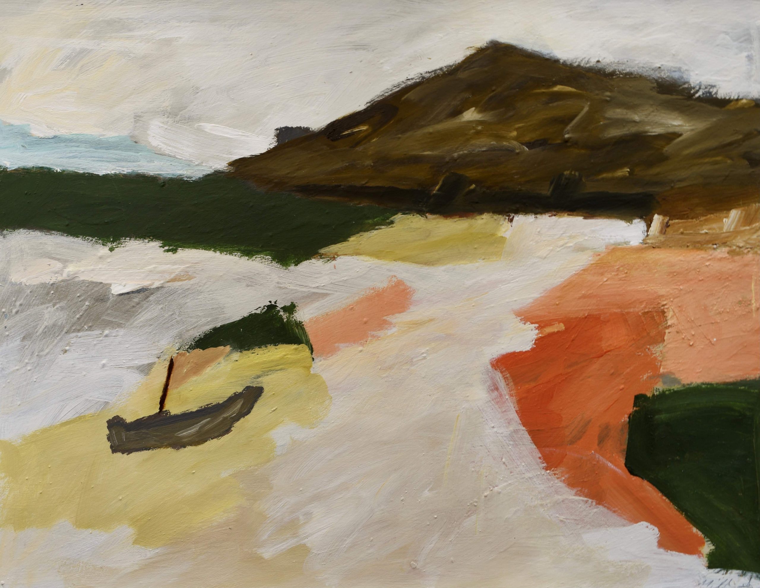 Eleanor Millard 'Sounds of the Tide' acrylic on Dutch aquatint paper 76 x 97cm (framed size: 84 x 105cm) NZ$7,995