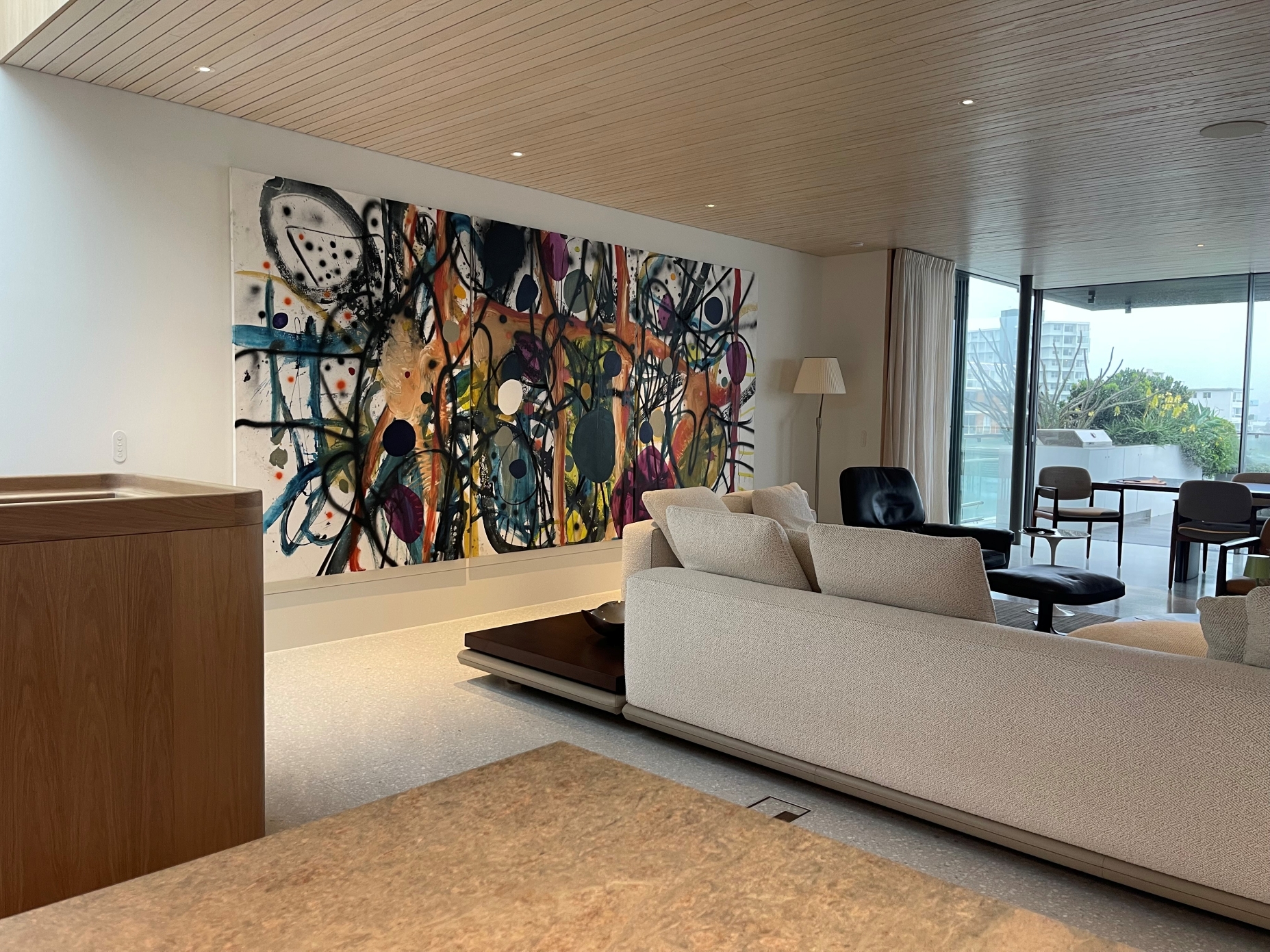 Al Poulet Bondi installation low res Al-Poulet-Bondi- lounge room installation-