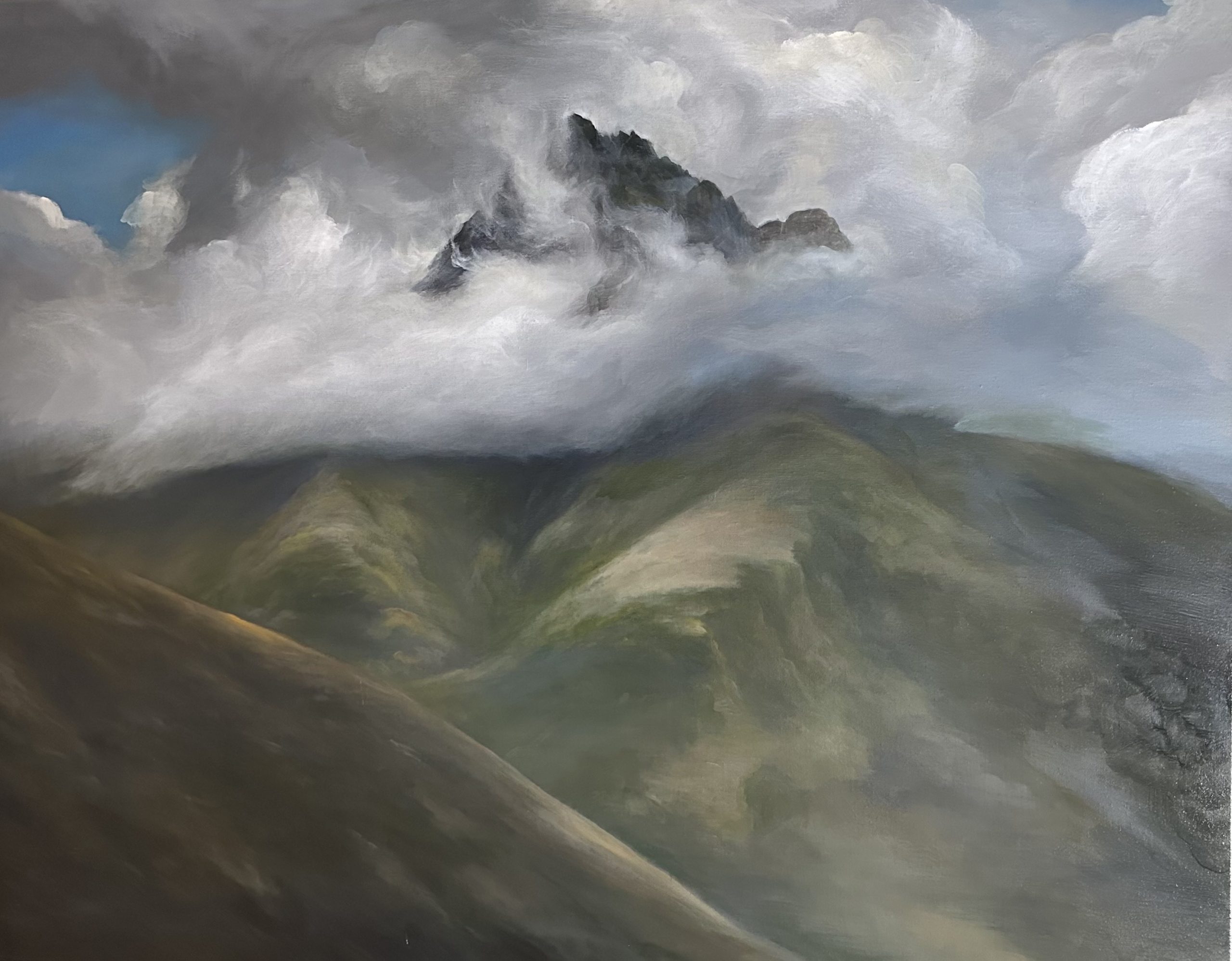 Min Woo Bang | Cowra Art Prize Min Woo Bang 'Cloud Encounter' 120x150cm