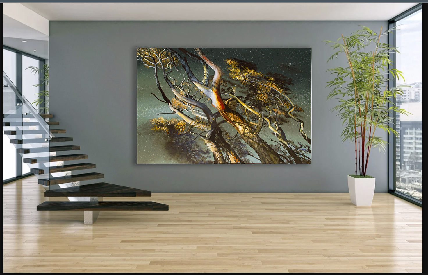 Neil Taylor 'The Wind in my Heart' 132 x 198cm Neil Taylor 'The Wind in my Heart' 132 x 198cm